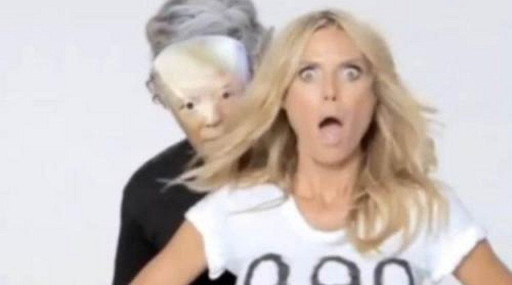 Heidi Klum is beszólt Donald Trumpnak