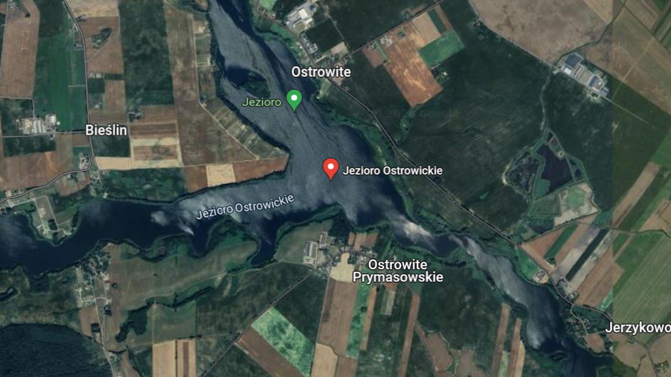 23-latek utonął w jeziorze Ostrowickim