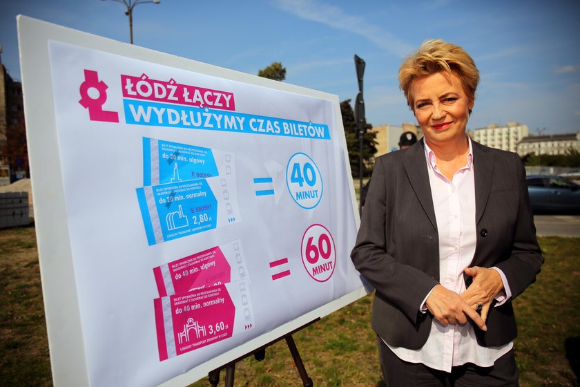 Hanna Zdanowska, prezydent Łodzi