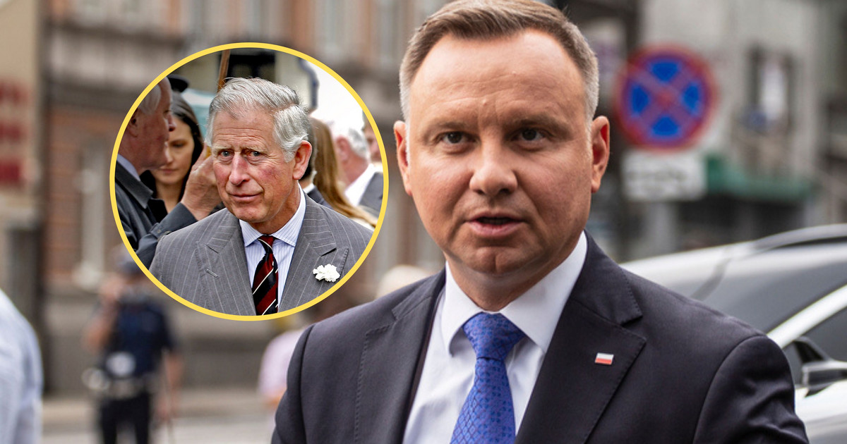 Andrzej Duda preparing a gift for King Charles III.  The gift may surprise you