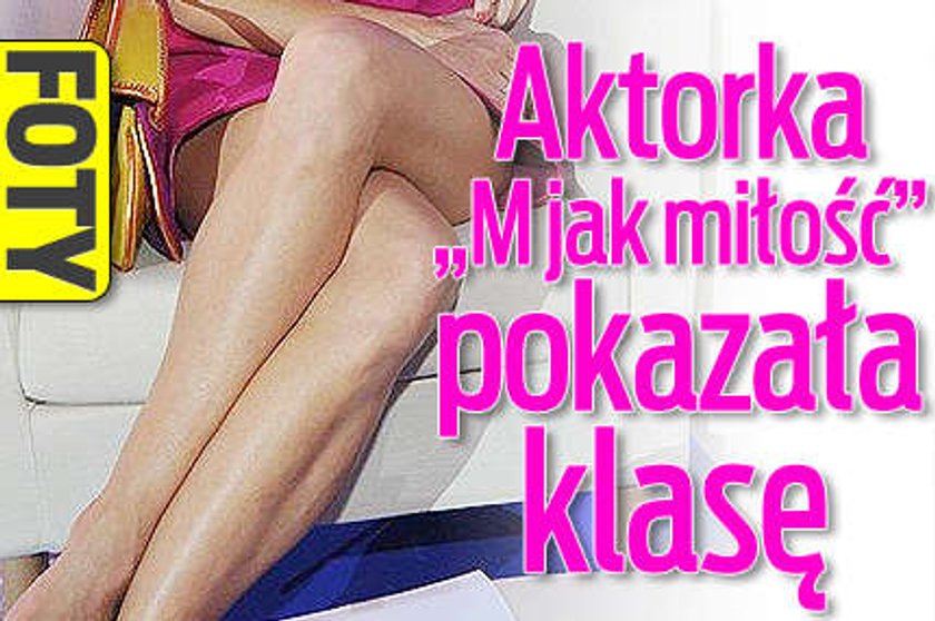 Aktorka "M jak miłość" pokazała klasę