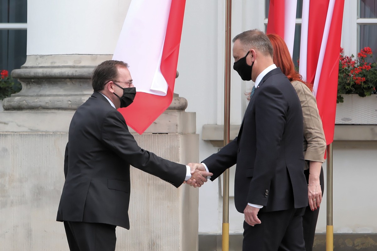 Mariusz Kamiński i Andrzej Duda