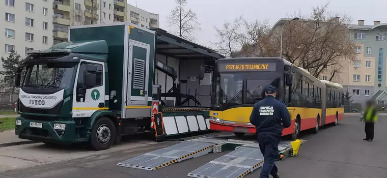 ITD sprawdziła autobusy miejskie. Wykorzystała m.in. specjalną jednostkę diagnostyczną