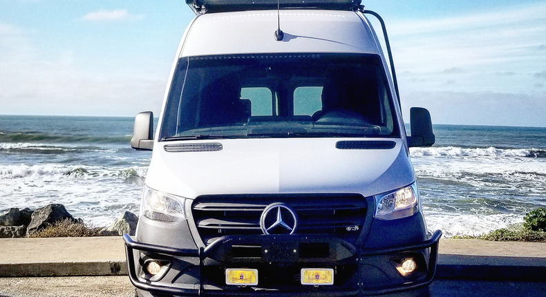 Beast MODE is built on a 144-inch Mercedes-Benz Sprinter 2500 chassis that has four-by-four capabilities.