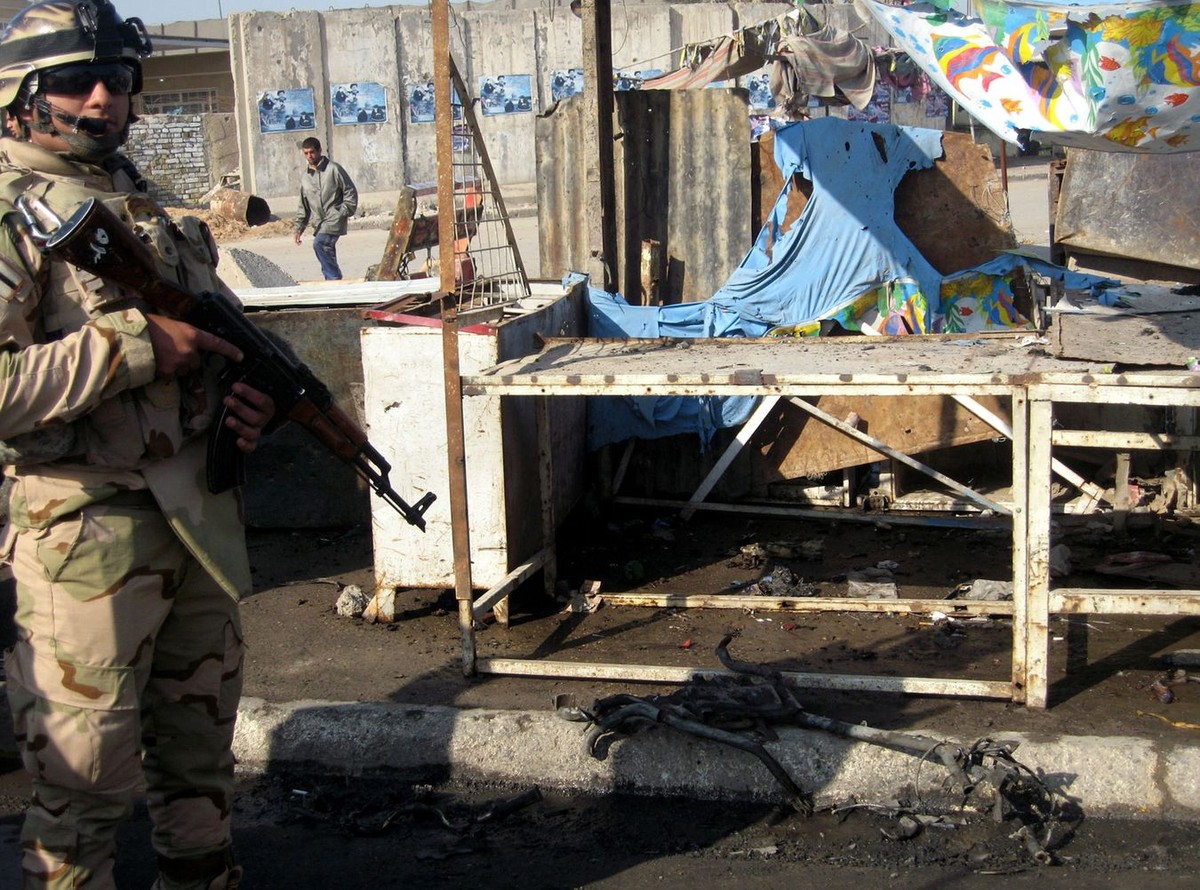 Krwawy zamach w Bagdadzie