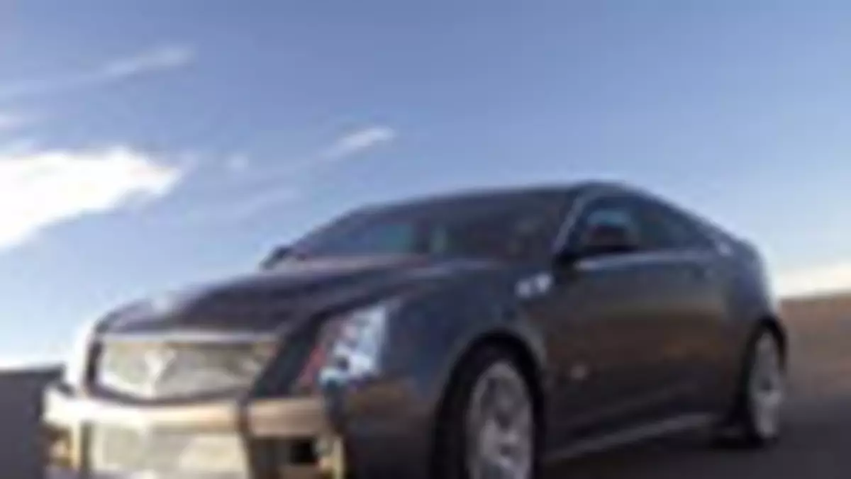 Detroit 2010: Cadillac CTS-V Coupe w najmocniejszej wersji