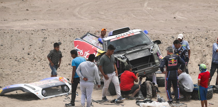 Rzeź faworytów w Rajdzie Dakar