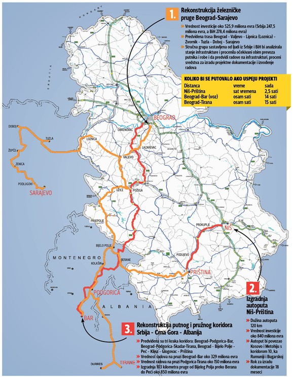 mapa pruge beograd bar OTKRIVAMO Ovu mapu je Vučić pokazao Merkelovoj mapa pruge beograd bar