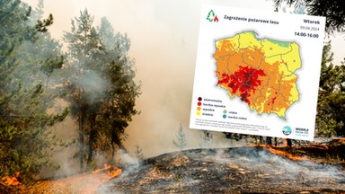 Ekstremalne zagrożenie pożarowe na południu Europy. Groźnie również w Polsce