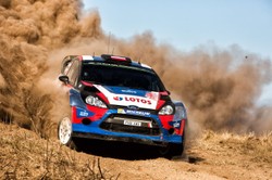 Rajd Włoch: Robert Kubica dwunasty na starcie