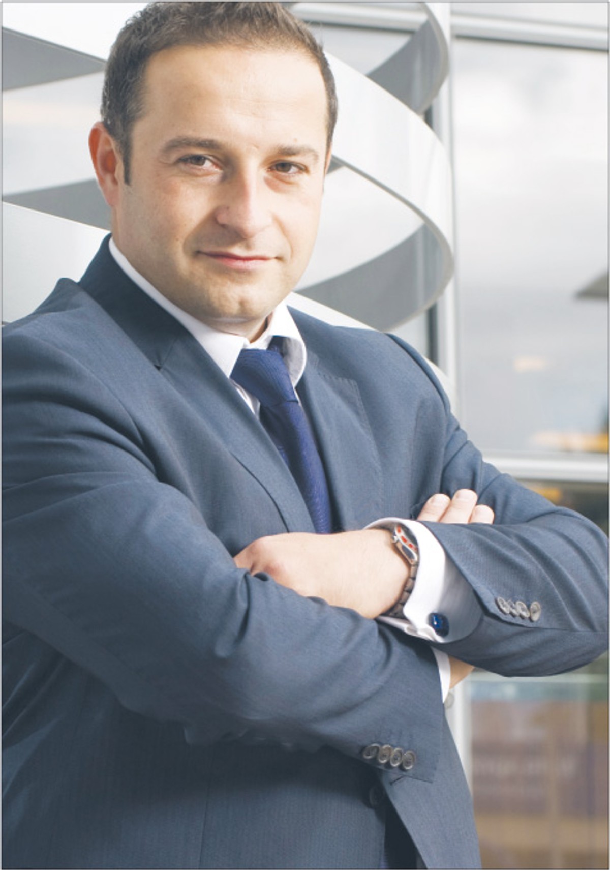Krystian Bestry, dyrektor zarządzający Infosys BPO Europe Fot. Arch.