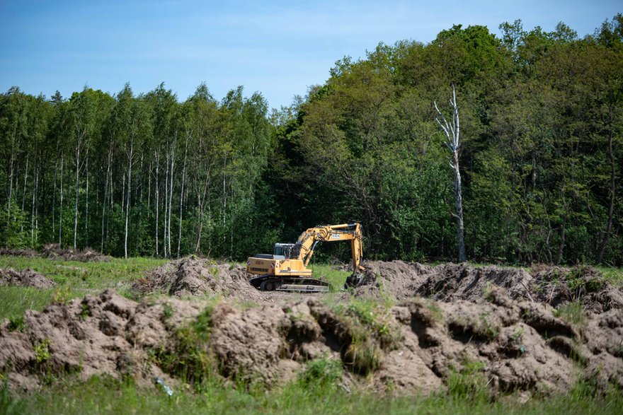 Teren pod kopalnię w Porszewicach