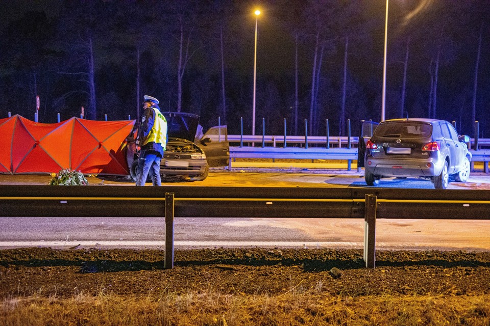 Wypadek na wysokości Zielonej Góry z 26 października. Dwie osoby nie żyją