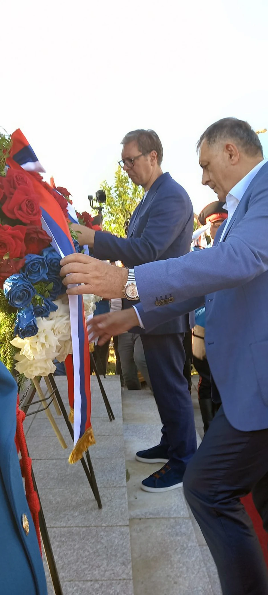 Vučić i Dodik u Sitnici kod Ribnika