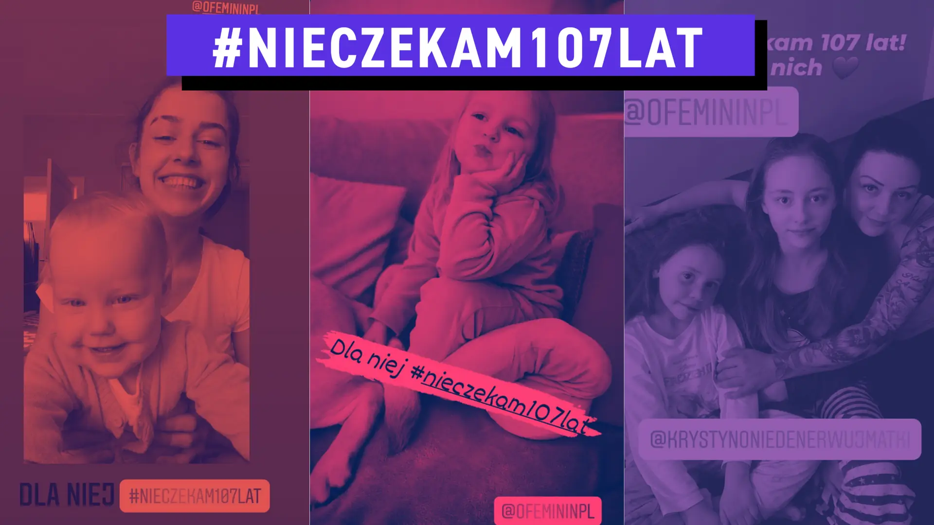 Polki dzielą się historiami dyskryminacji. Odzew po #NieCzekam107Lat