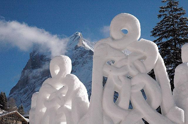 Galeria Szwajcaria - Grindelwald - Międzynarodowy Festiwal Śniegu, obrazek 12
