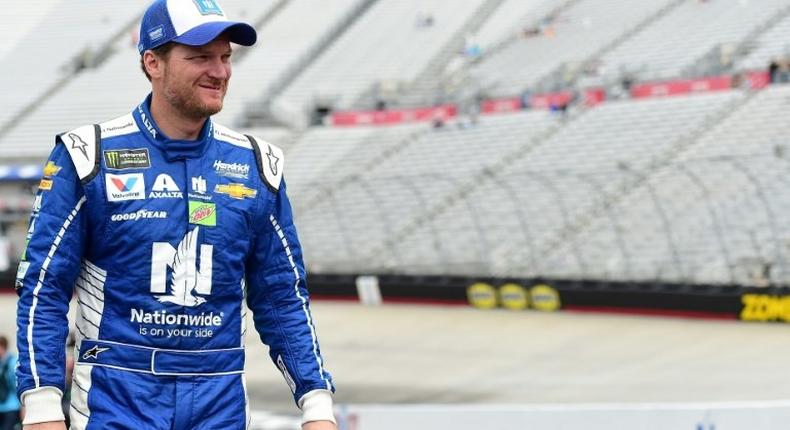 Dale Earnhardt Jr., pictured on April 22, 2017, will retire after 18 seasons and more than 603 starts