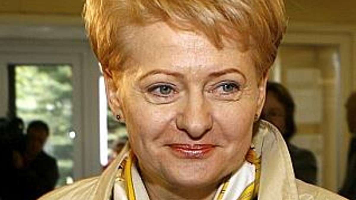 Dalia Grybauskaite prezydent Litwy