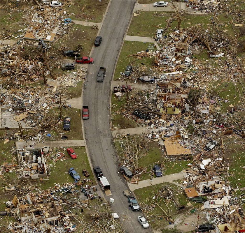 Już 130 ofiar tornad i wichur w USA