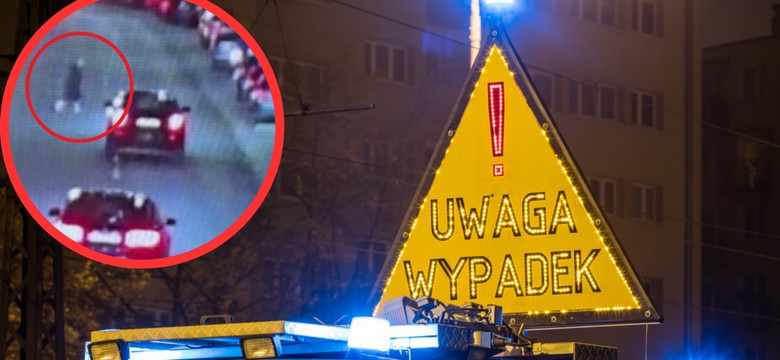 90-latka przechodziła przez jezdnię "na skróty". Wstrząsające nagranie trafiło do sieci