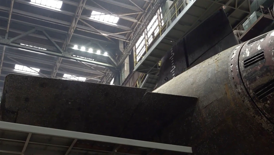 Porinuće ruske nuklearne podmornice Habarovsk