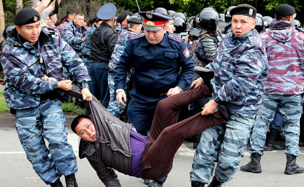 500 zatrzymanych podczas wyborów prezydenckich w Kazachstanie