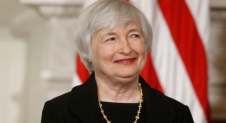 Chairman of the Board of Governors of the Federal Reserves, Janet Yellen