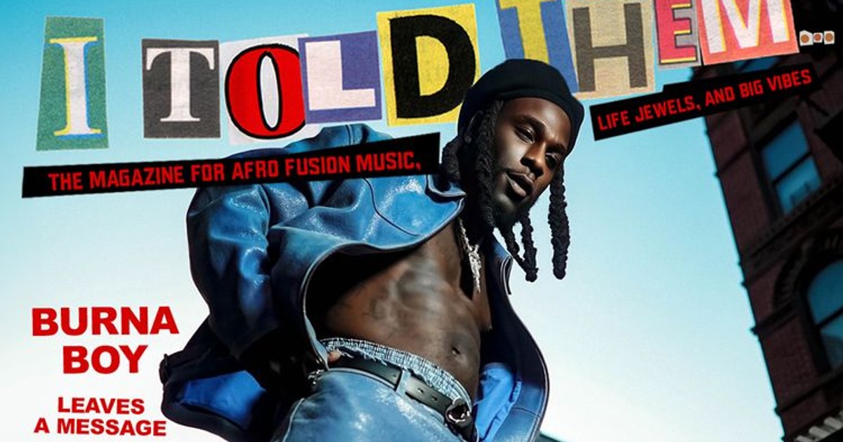 A review of Burna Boy's 7th album 'I Told Them' - Vimarsana News