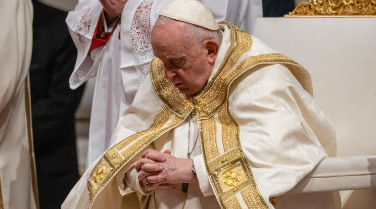 Ferenc pápa betegségre hivatkozva lemondta szombati programját / Fotó: Northfoto