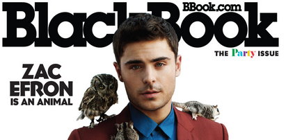 Zac Efron pozuje wśród zwierząt