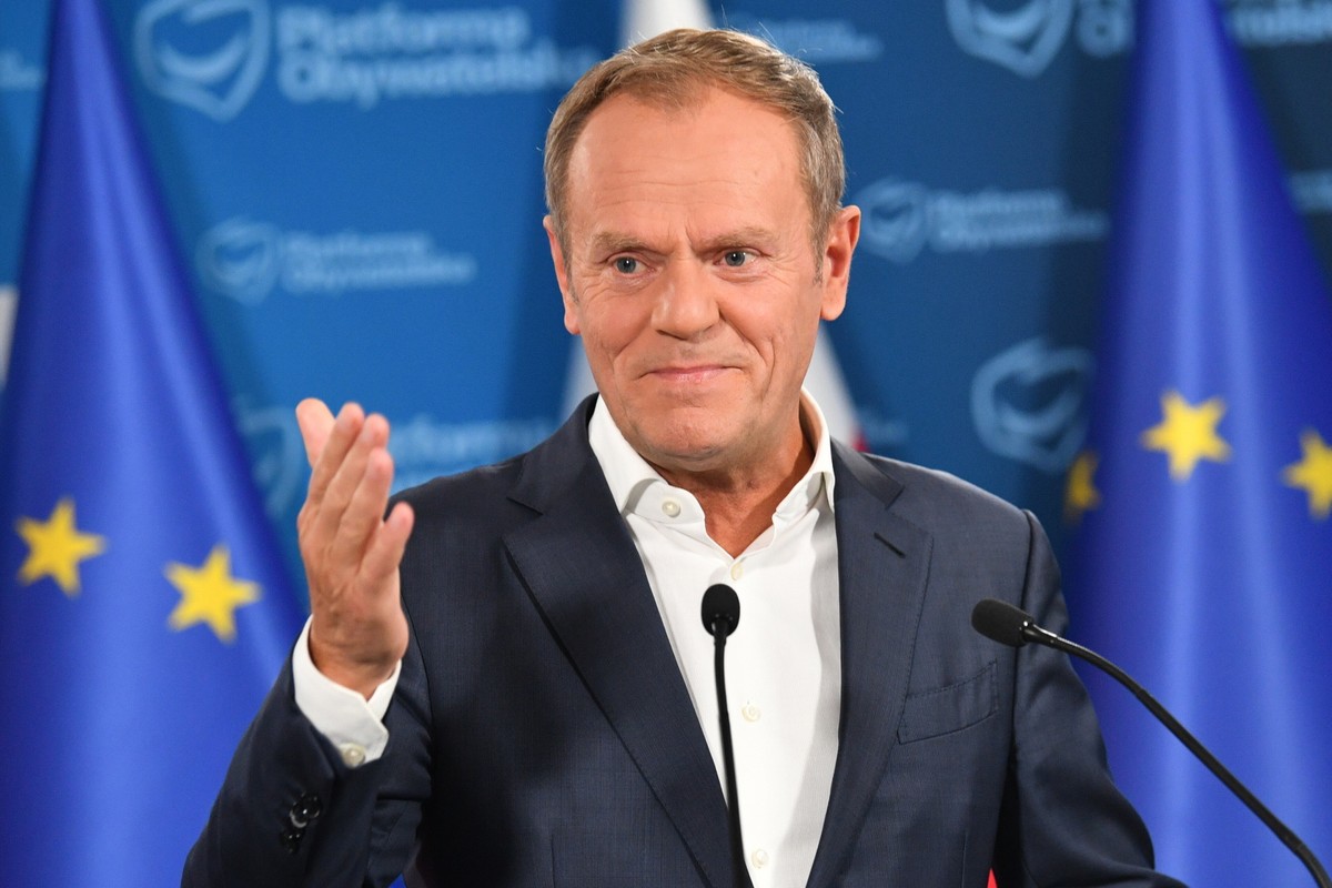 Przewodniczący Platformy Obywatelskiej Donald Tusk