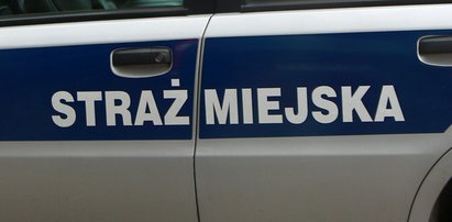 Nagrał, jak katują go w radiowozie straży miejskiej