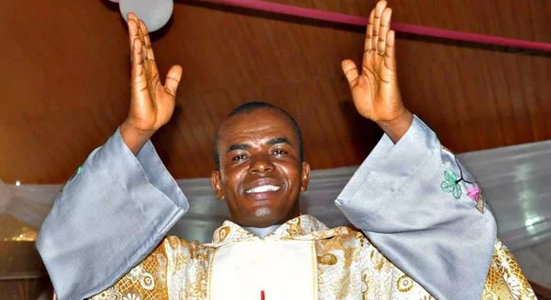 Rev. Fr. Ejike Mbaka of the Adoration Ministry is on a warpath with the presidency (Punch)