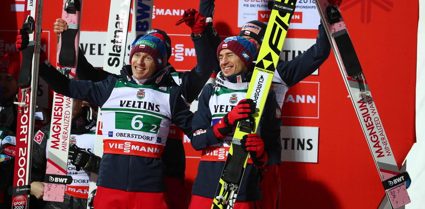 Mamy medal mistrzostw świata w lotach! Szalony konkurs drużynowy