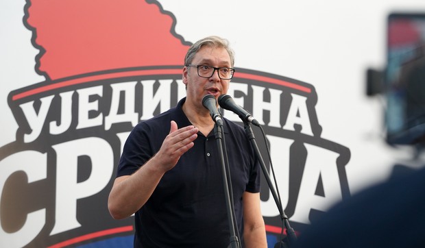 Aleksandar Vučić u Belegišu