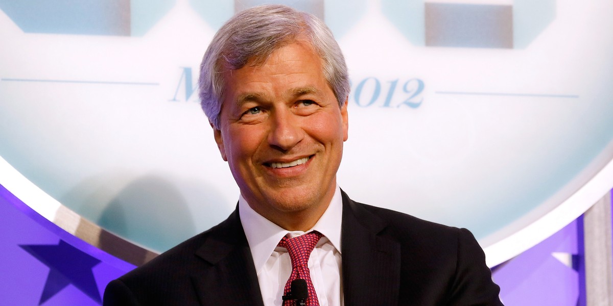 Jamie Dimon, prezes banku JPMorgan, który w 2019 r. odnotował rekordowe w historii bankowości USA zyski