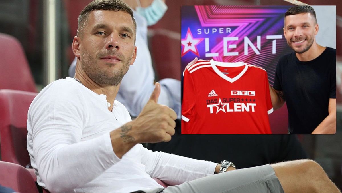 Lukas Podolski sprawdzi się w nowej roli. Będzie jurorem w telewizji