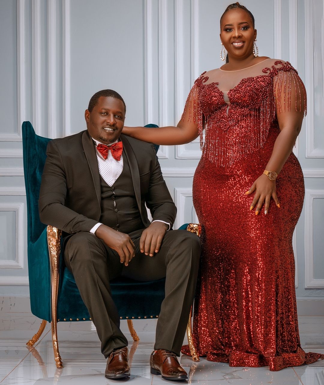 Terence Creative and His Wife Milly Chebby