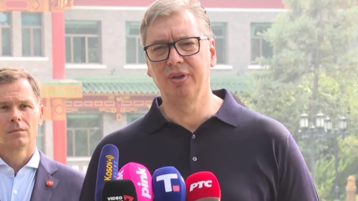 Aleksandar Vučić u Pekingu