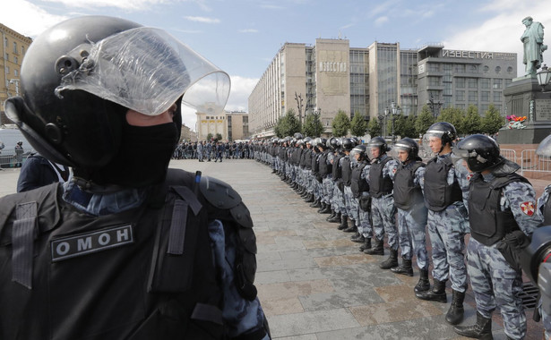 Protest opozycji w Moskwie. Ponad 800 zatrzymanych