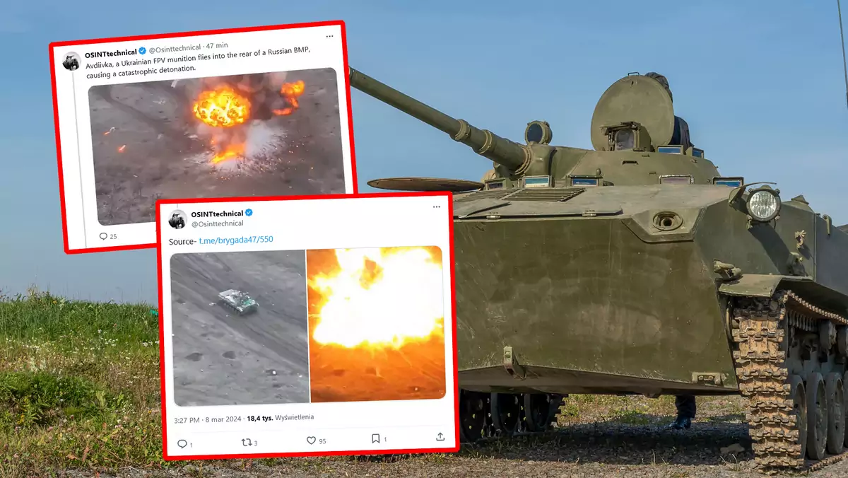 BMP zmieciony z ziemi. Ukraińcy mogą świętować