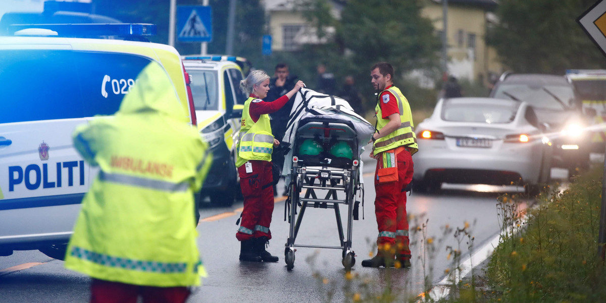 Strzelanina w meczecie na przedmieściach Oslo