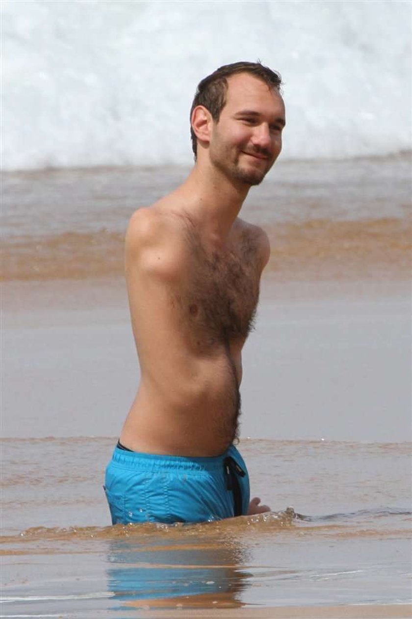 Nick Vujicic w podróży poślubnej