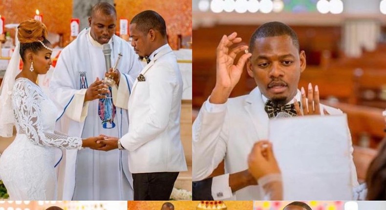 Photos of Anelisa Muigai’s secret wedding with Ben Pol surface online