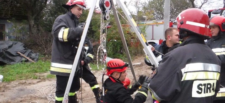 Leżajsk: 10-letni chłopiec wpadł do 24-metrowej studni