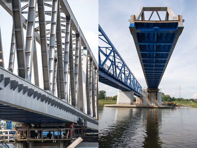 Łączny koszt nowej przeprawy przez Odrę, składającej się z dwóch mostów, będzie wynosił około 41 mln złotych. . <br><br> fot. (mk/mr) PAP/Maciej Kulczyński