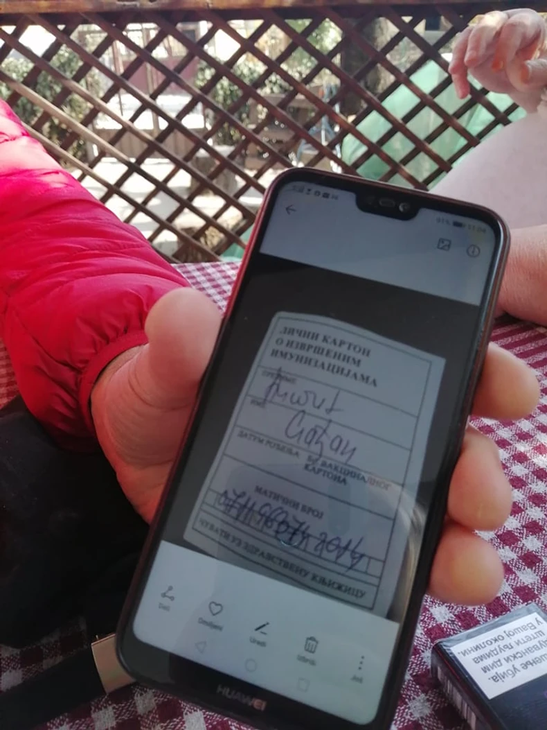 Dokument koji je Gera dobio