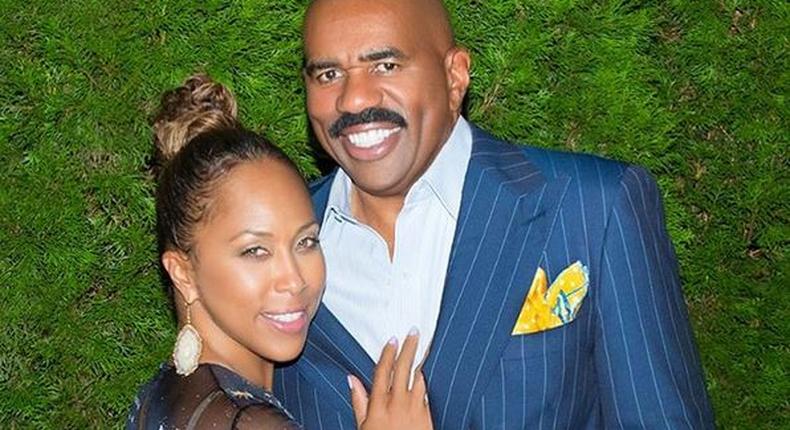 Steve Harvey and wife, Marjorie