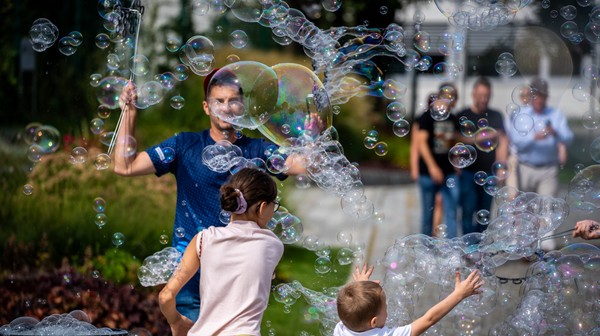 Piknik przed Hydropolis to super zabawa dla dzieci