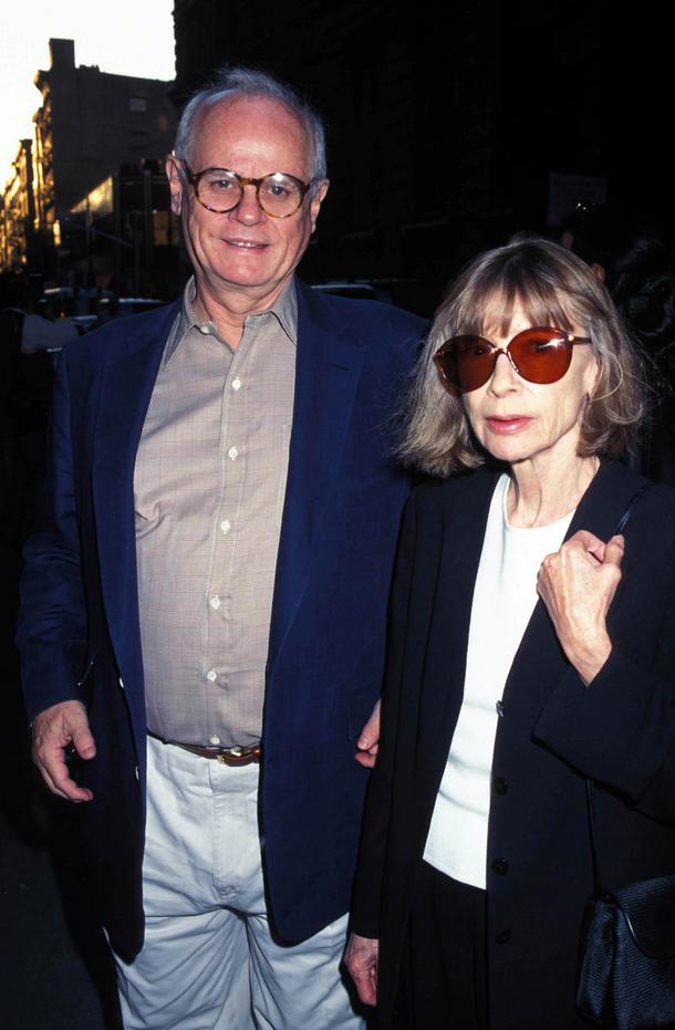 Joan Didion i jej mąż, John Gregory  Dunne, Nowy York 1997